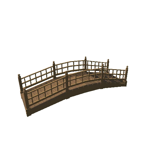 New Large Wood Bridge